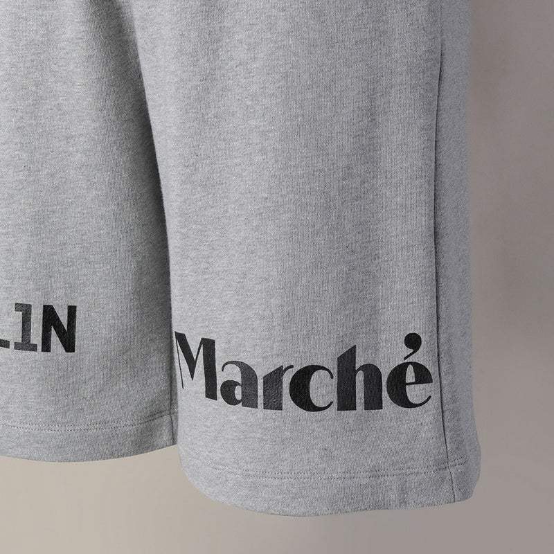 LM X RAVI - Jersey Track Shorts - LUCKY MARCHÉ - Clothing - Harumio