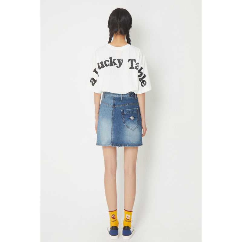 Common Kitchen X Lucky Chouette - A Lucky Table Signature Boy-Fit T-Shirt