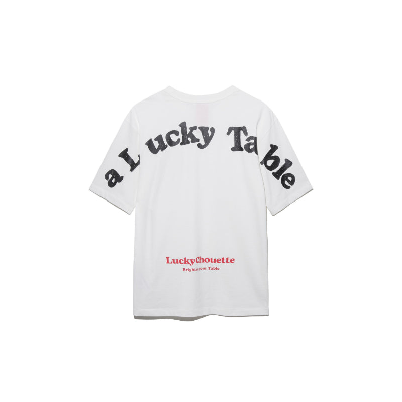 Common Kitchen X Lucky Chouette - A Lucky Table Signature Boy-Fit T-Shirt