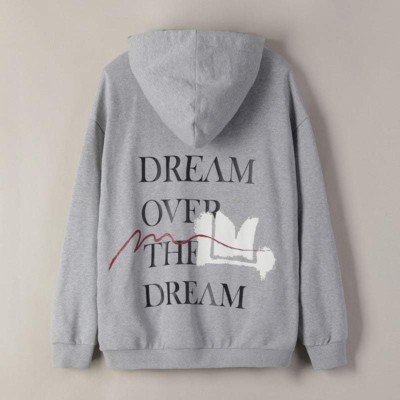 LM X RAVI - Oversized Hooded Sweatshirt - LUCKY MARCHÉ - Clothing - Harumio