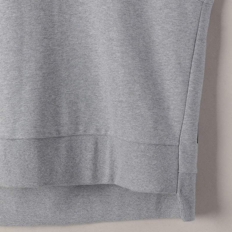 LM X RAVI - Sleeveless Hooded Sweatshirt - LUCKY MARCHÉ - Clothing - Harumio