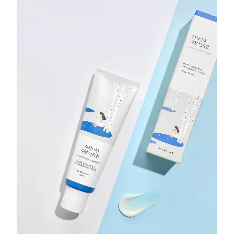 Round Lab - Birch Juice Moisturizing Sun Cream Double Edition - Round Lab - Sun Cream - Harumio