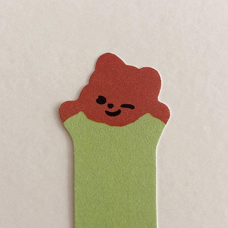Pureureumdesign x 10x10 - Cupid Bear Family Index Sticky Note - Pureureumdesign - Stationery - Harumio