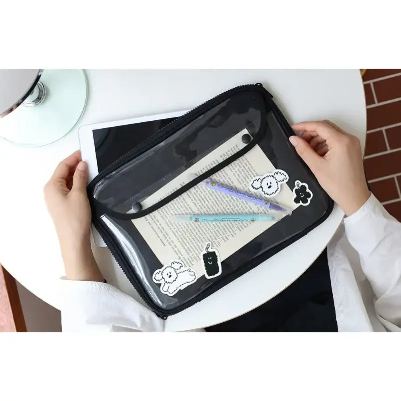 Romane x 10x10 - Pocket iPad Pouch - Romane - Accessories, Pouch - Harumio