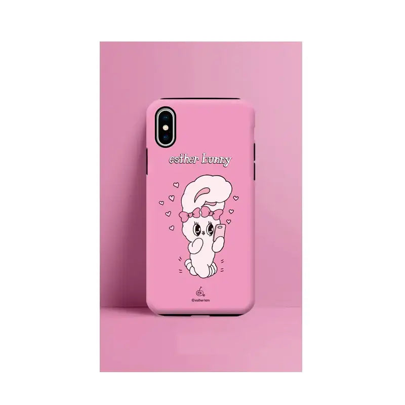 Esther Bunny - Guard Up Phone Case - Esther Bunny - Accessories - Harumio