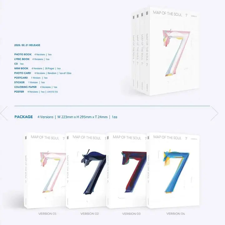 BTS MAP OF THE SOUL : 7 Album - BTS - Album - Harumio