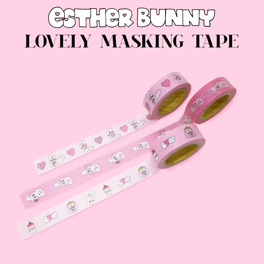 Esther Bunny - Lovely Masking Tape - Esther Bunny - Accessories - Harumio