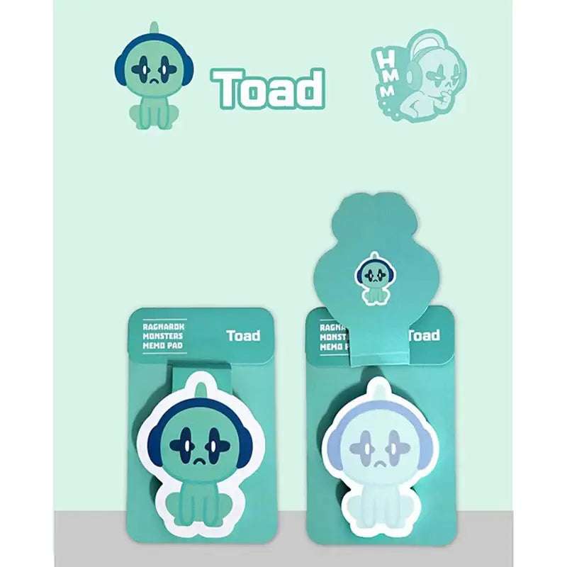 Ragnarök - Monsters Post-It Memo Pad - Ragnarök - Accessories - Harumio