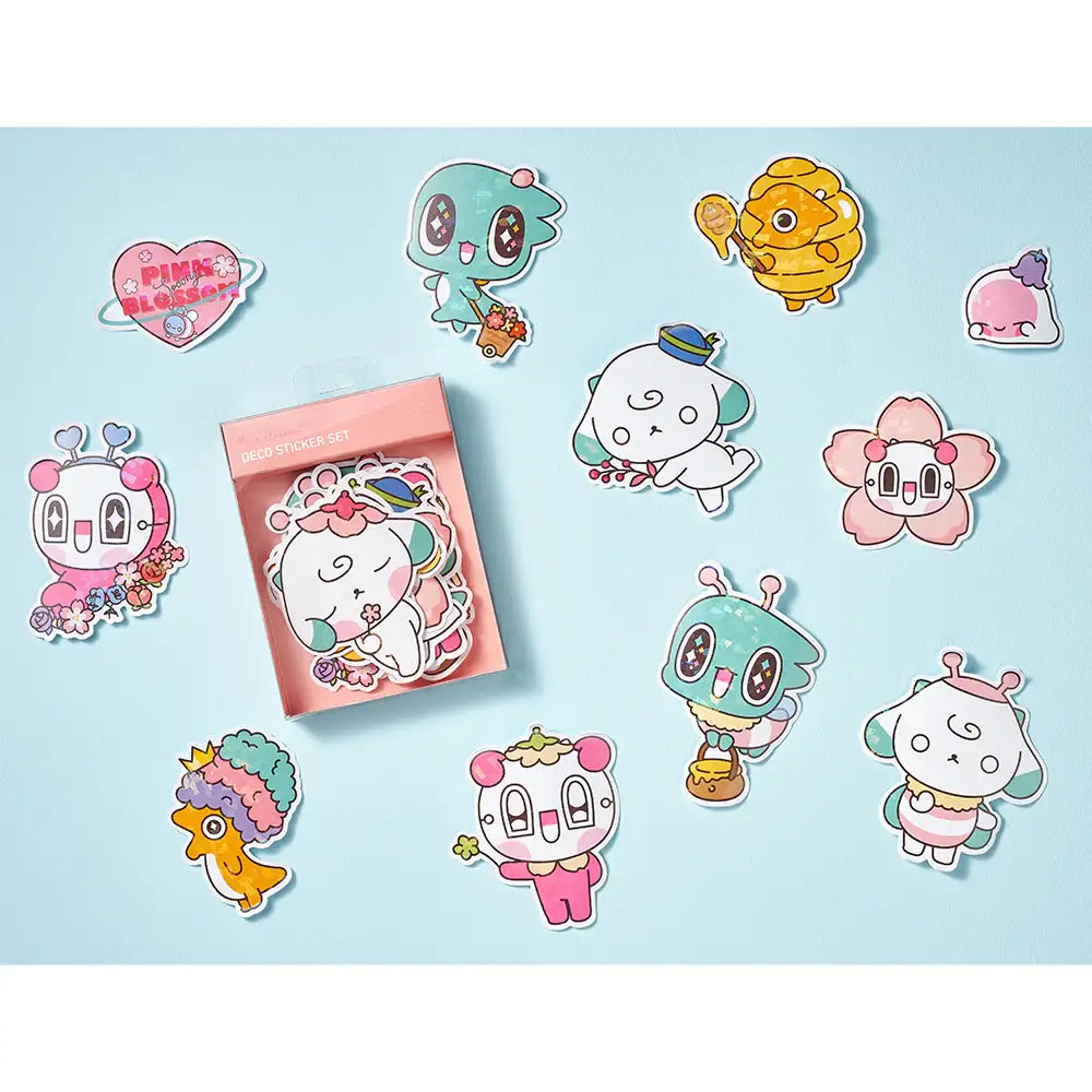 Spoonz x NU'EST - Deco Sticker Set - Cherry Blossom Edition - Spoonz x NU'EST - Accessories - Harumio