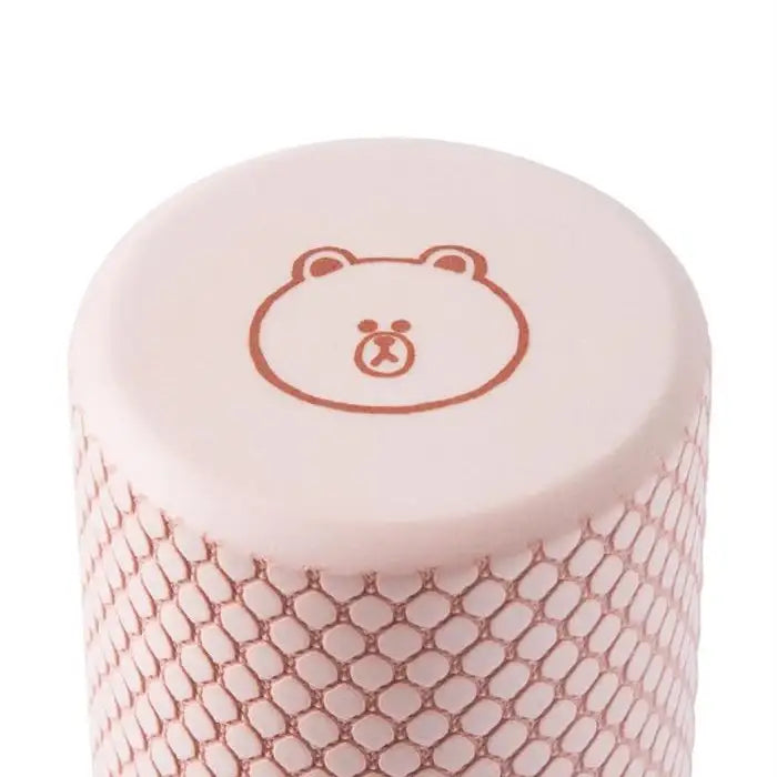 Line Friends - Official Merch - Brown Mini Foam Roller - A Piece of Peace Collection - Line Friends - Accessories - Harumio