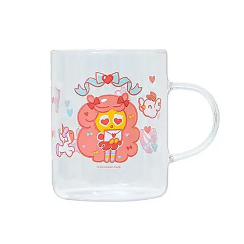 Cookie Run x Hi, Bye Mama - Cotton Candy Cookie Glass Mug - Cookie Run x Hi, Bye Mama - Accessories - Harumio