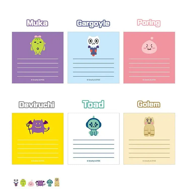Ragnarök - Monsters Notepad - Ragnarök - Accessories - Harumio