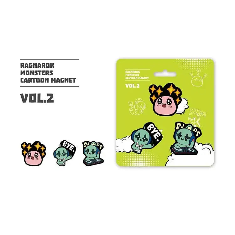 Ragnarök - Monsters Character Magnet Set - Ragnarök - Accessories - Harumio