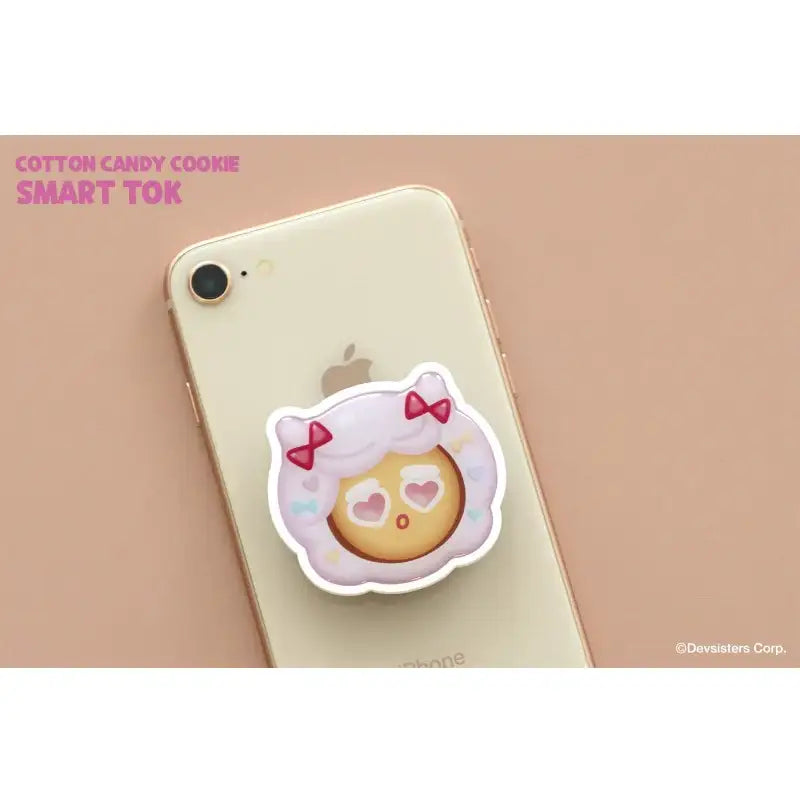 Cookie Run x Hi, Bye Mama - Cotton Candy Cookie Mobile Accessories Set - Cookie Run x Hi, Bye Mama - Accessories - Harumio