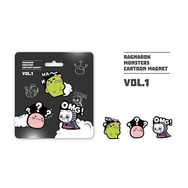 Ragnarök - Monsters Character Magnet Set - Ragnarök - Accessories - Harumio