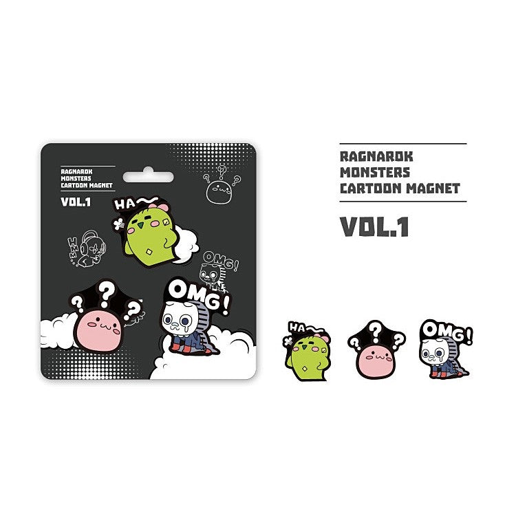 Ragnarök - Monsters Character Magnet Set