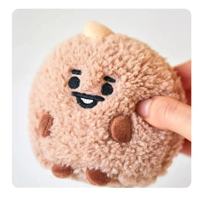 BT21 - Universtar Baby Bubble Tea Bag Charm Keyring - BT21 - Plush - Harumio
