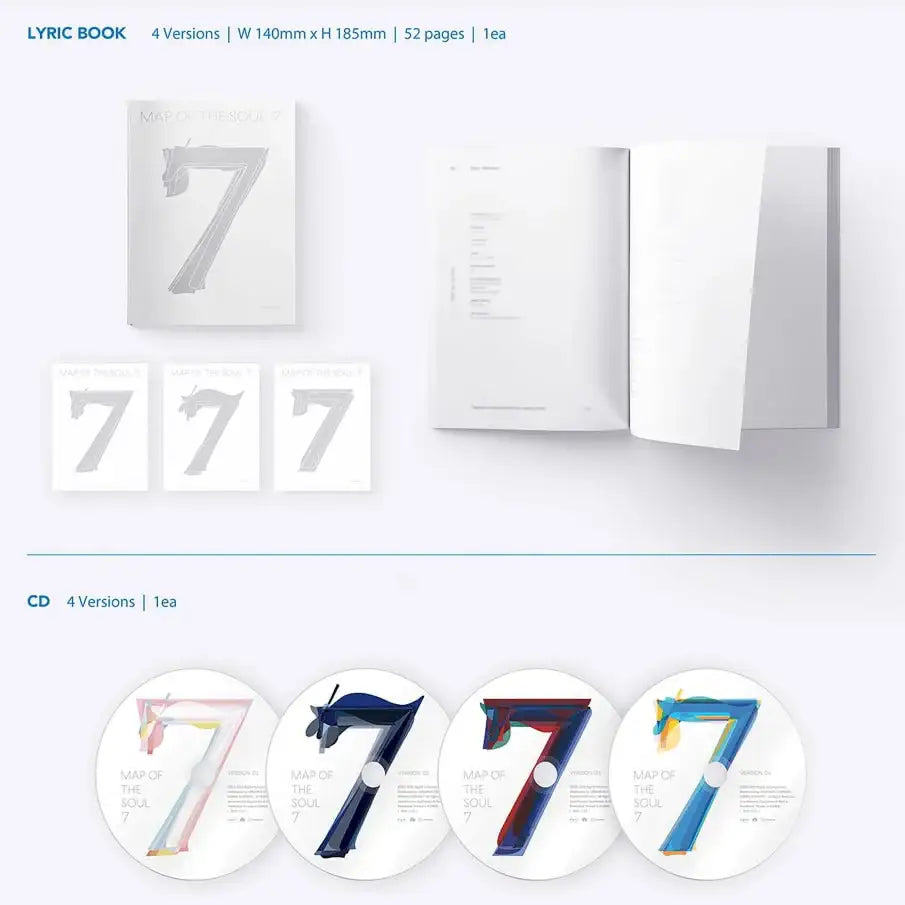 BTS MAP OF THE SOUL : 7 Album - BTS - Album - Harumio