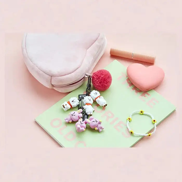 BT21 - Wow Wow Figure Keyring - BT21 - Accessories - Harumio