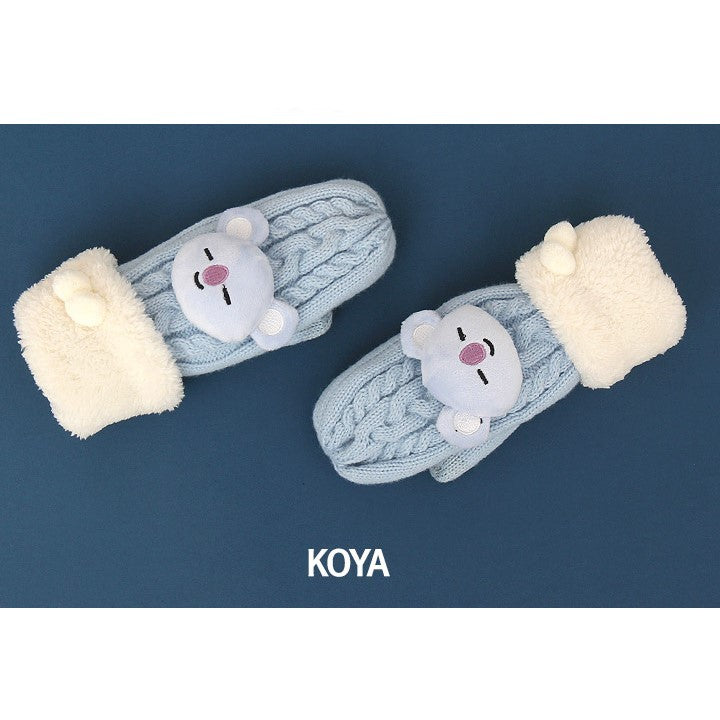 BT21 - Character Knitted Mittens - BT21 - Accessories - Harumio