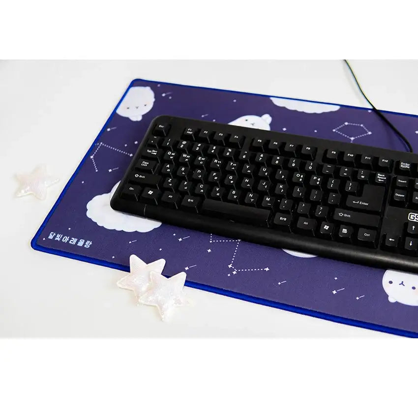 Molang - Official Merch - Moonlight Under the Moon - Desk Mat - Molang - Accessories - Harumio