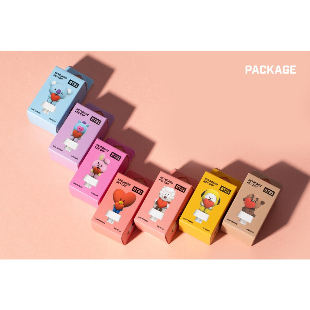 BT21 x Royche - Retro Keyboard Figure Keycap