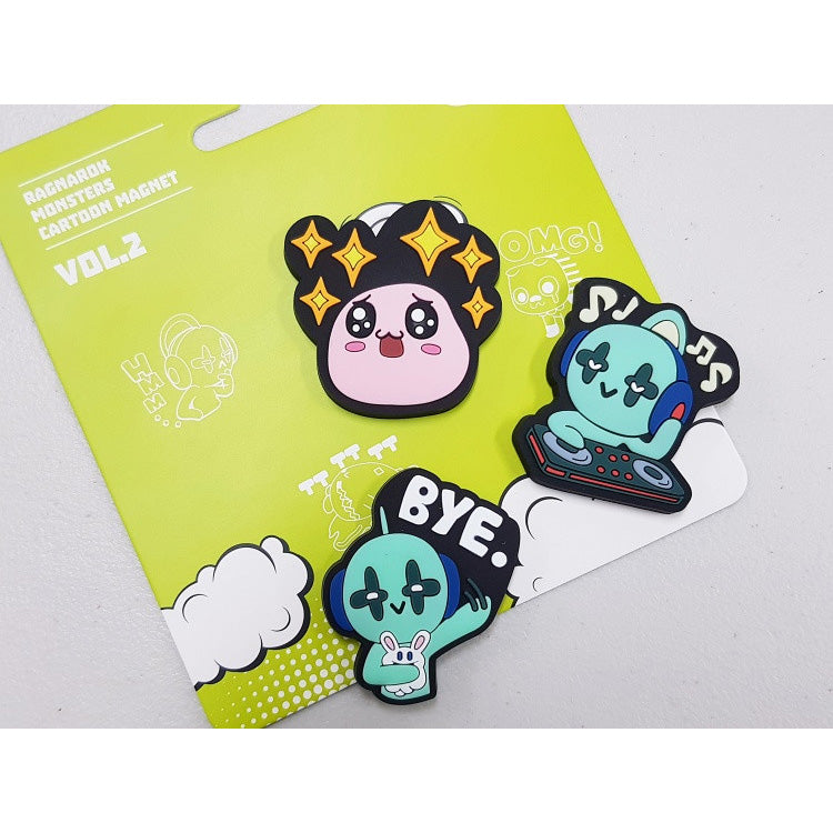 Ragnarök - Monsters Character Magnet Set