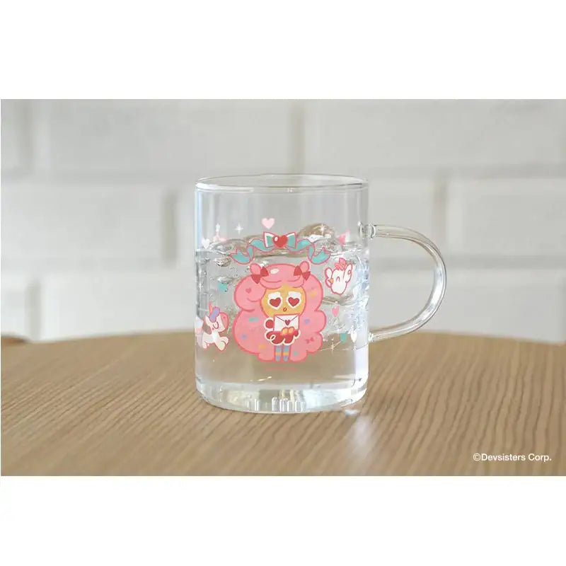 Cookie Run x Hi, Bye Mama - Cotton Candy Cookie Glass Mug - Cookie Run x Hi, Bye Mama - Accessories - Harumio