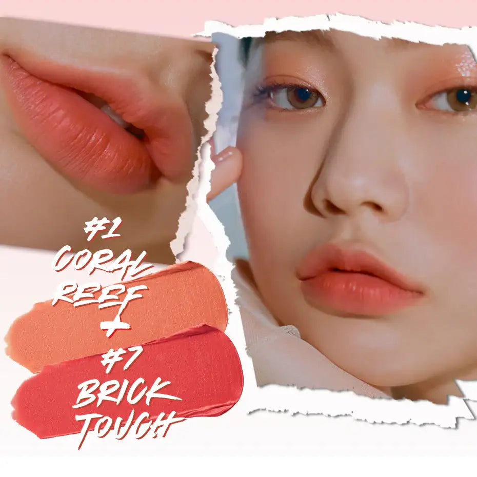 CLIO x WooSeok - Mad Matte Stain Lipstick - CLIO x WooSeok - Lip Makeup - Harumio
