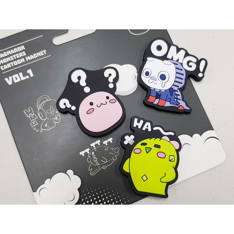 Ragnarök - Monsters Character Magnet Set