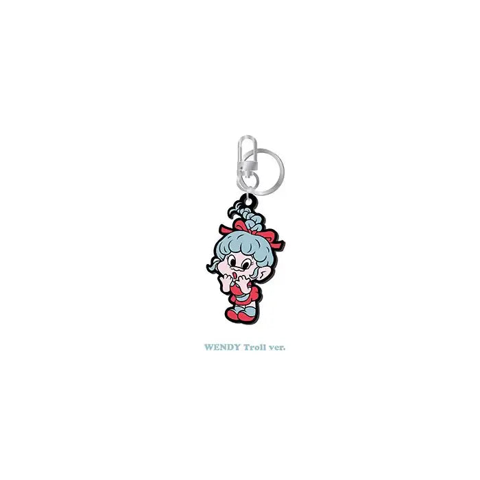 Red Velvet Loves Good Luck Trolls - Keyring - Red Velvet Loves Good Luck Trolls - Accessories - Harumio