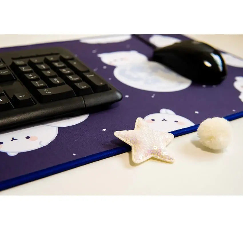 Molang - Official Merch - Moonlight Under the Moon - Desk Mat - Molang - Accessories - Harumio