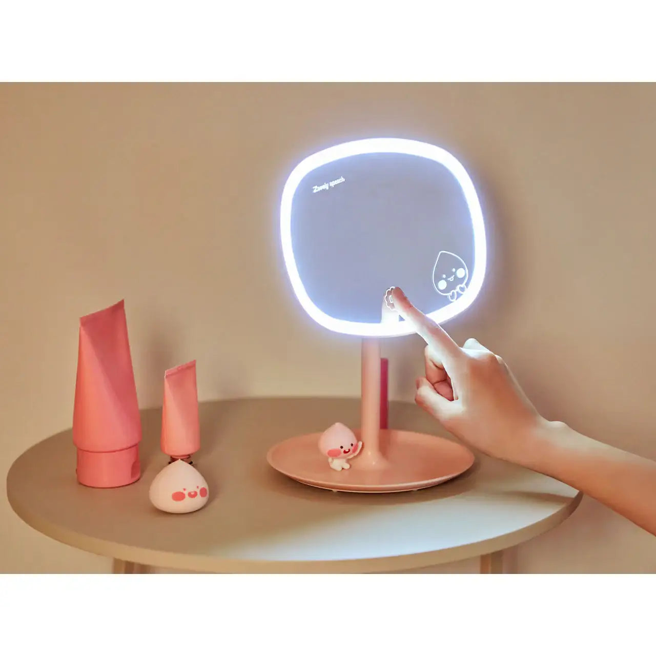 Kakao Friends - Little Apeach LED Mirror Stand - Kakao Friends - Accessories - Harumio