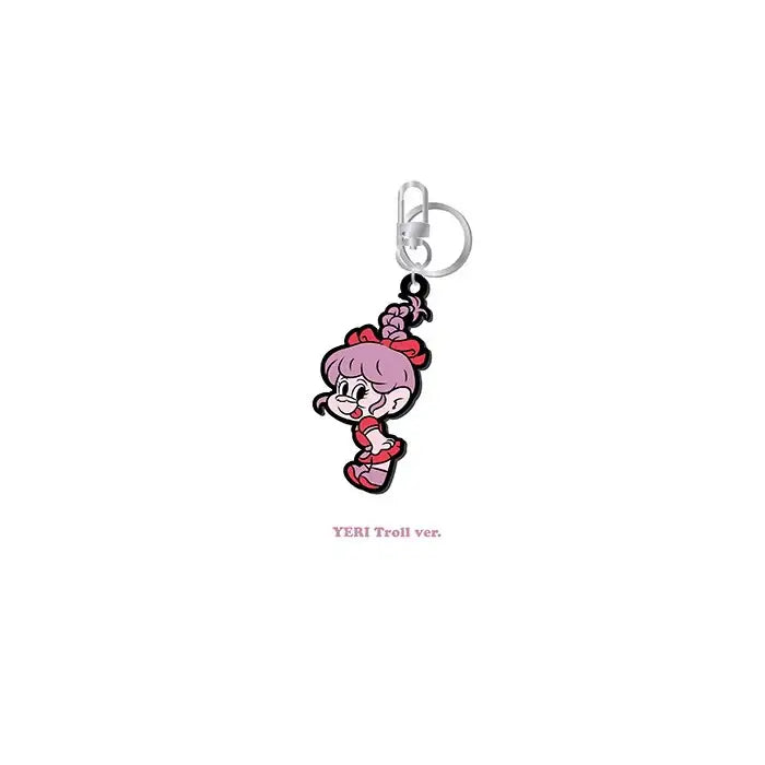Red Velvet Loves Good Luck Trolls - Keyring - Red Velvet Loves Good Luck Trolls - Accessories - Harumio