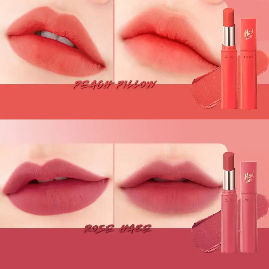 CLIO x WooSeok - Mad Matte Stain Lipstick - CLIO x WooSeok - Lip Makeup - Harumio