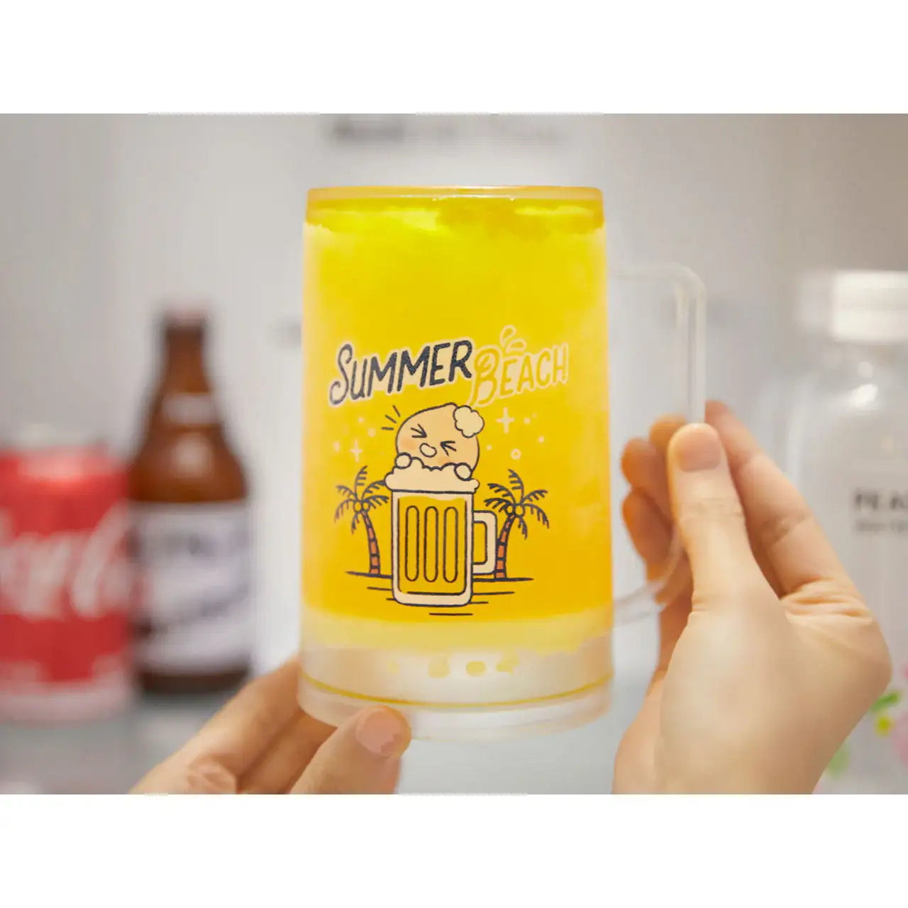 Kakao Friends - Beach Pub 350ml Ice Mug - Kakao Friends - Accessories - Harumio