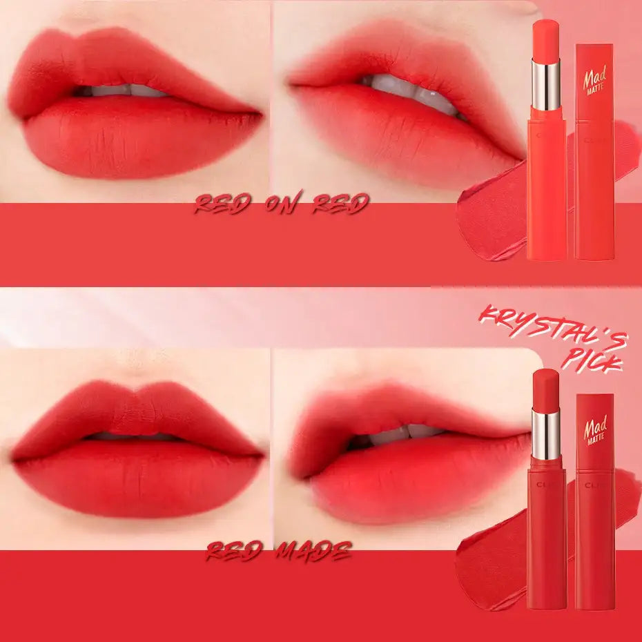 CLIO x WooSeok - Mad Matte Stain Lipstick - CLIO x WooSeok - Lip Makeup - Harumio