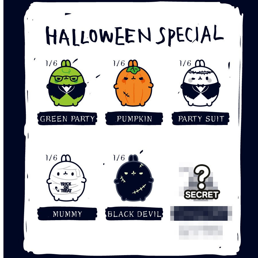 Molang - Official Merch - Halloween Random Doll Figures