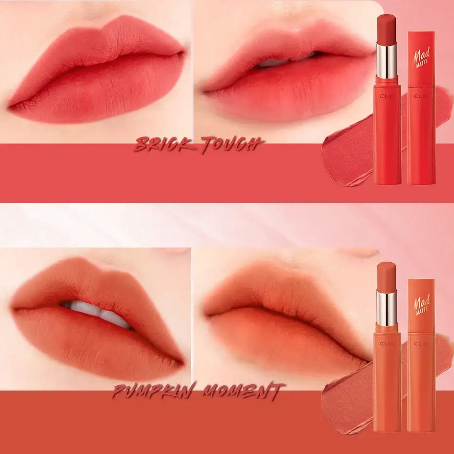 CLIO x WooSeok - Mad Matte Stain Lipstick - CLIO x WooSeok - Lip Makeup - Harumio