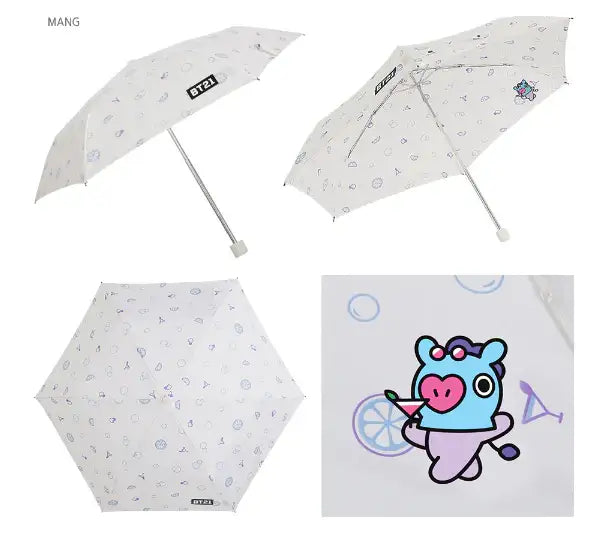 BT21 x Monopoly - Dolce Ultralight Mini Umbrella - Monopoly - Umbrella - Harumio