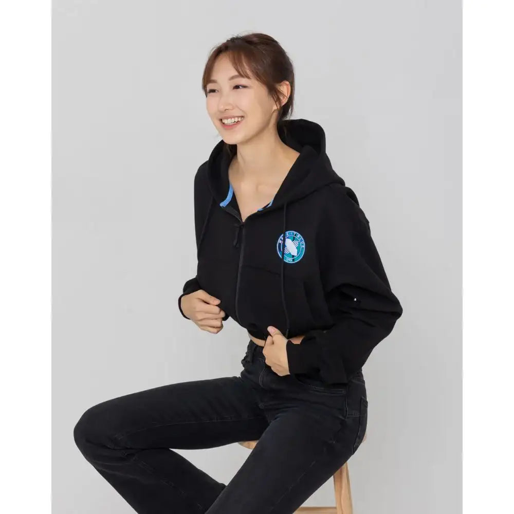 DRX x LILKA - Crop Hoodie Zip-Up - DRX x LILKA - Clothing - Harumio
