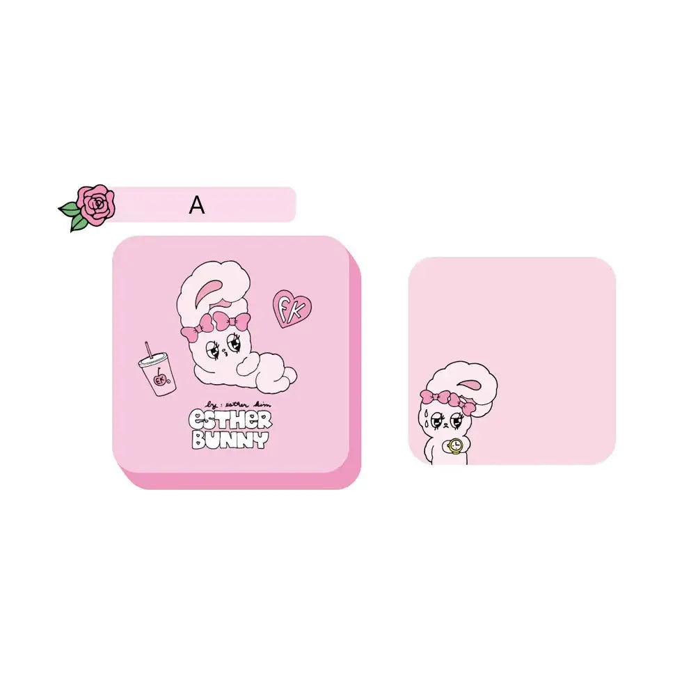 Esther Bunny - Tin Memo Case with Note Sheets - Esther Bunny - Accessories - Harumio
