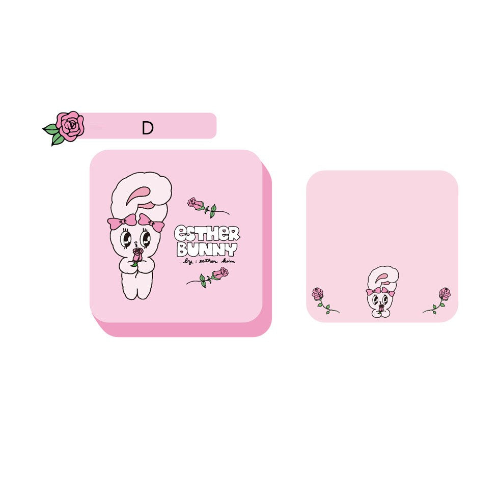 Esther Bunny - Tin Memo Case with Note Sheets