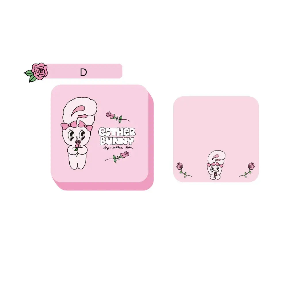 Esther Bunny - Tin Memo Case with Note Sheets - Esther Bunny - Accessories - Harumio