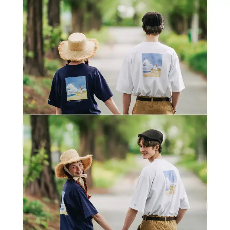 WVProject x Anne of Green Gables - Anne Island Short Sleeve T-shirt - WVProject - T-Shirts - Harumio