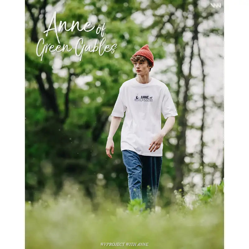 WVProject x Anne of Green Gables - Anne's Happy Days Short Sleeve T-shirt - WVProject - T-Shirts - Harumio