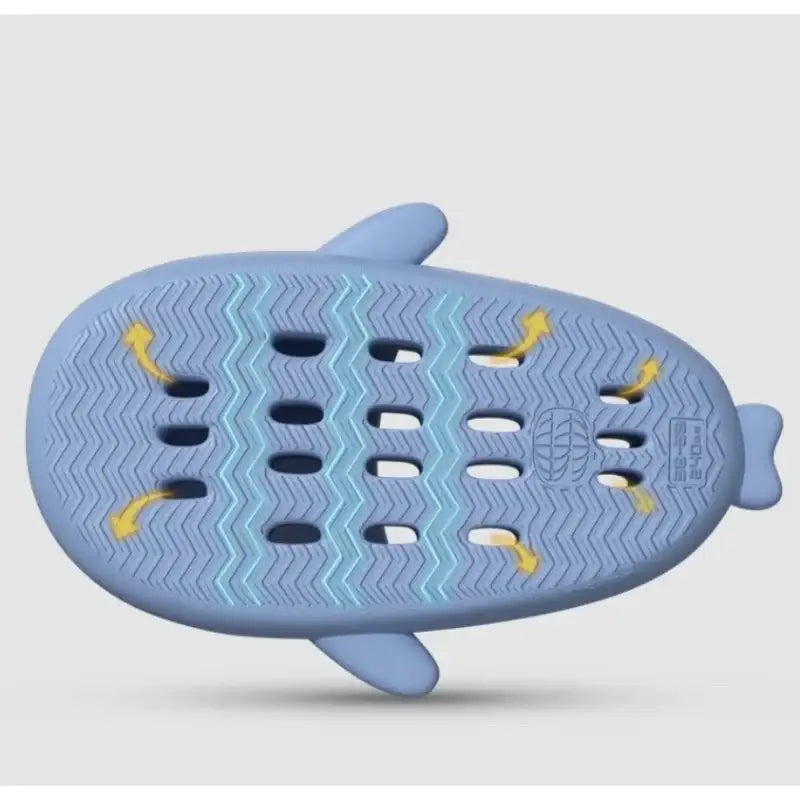 Maisonde Blank - Shark Bathroom Slippers - Maisonde Blank - Footwear - Harumio