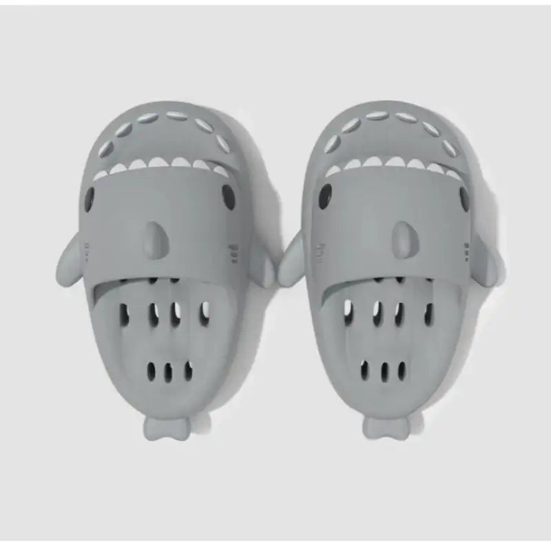 Maisonde Blank - Shark Bathroom Slippers - Maisonde Blank - Footwear - Harumio