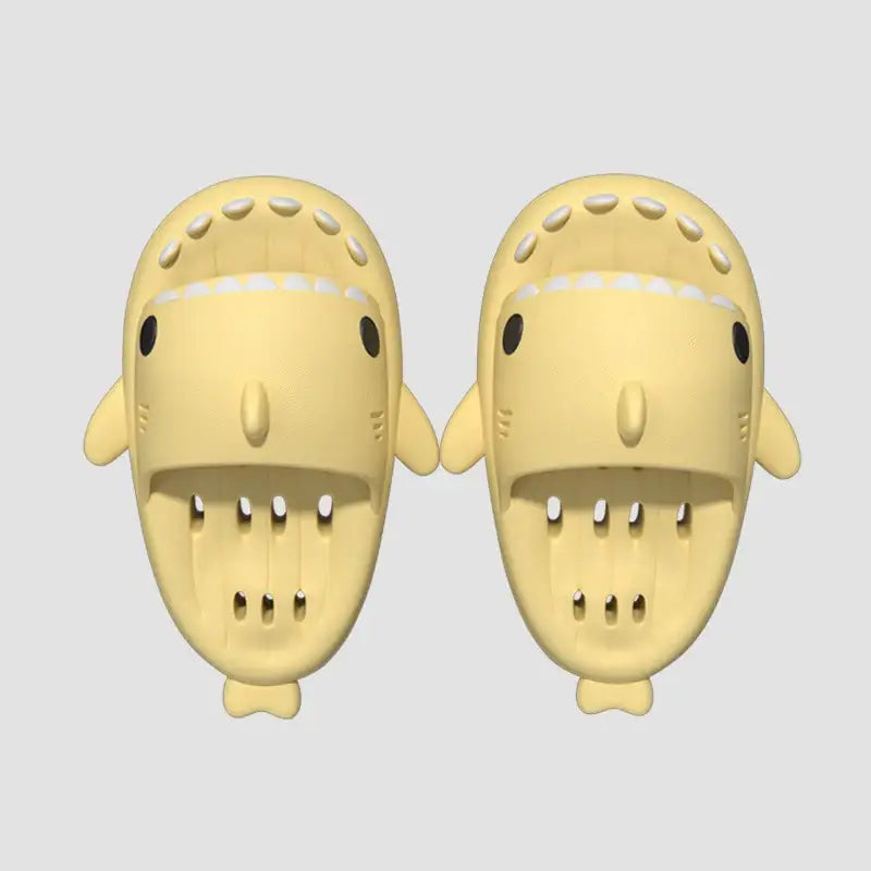 Maisonde Blank - Shark Bathroom Slippers - Maisonde Blank - Footwear - Harumio