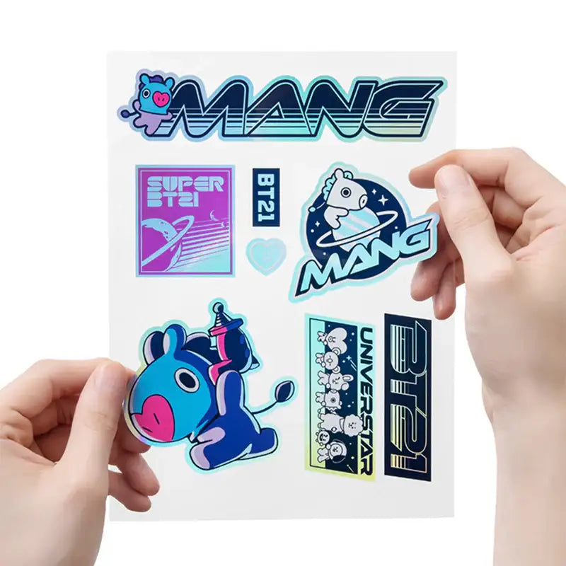 BT21 - Universtar Wapen Deco Sticker - BT21 - Accessories - Harumio